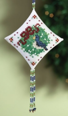 Blue Bird: Tiny Treasured Diamond Kit By Mill Hill