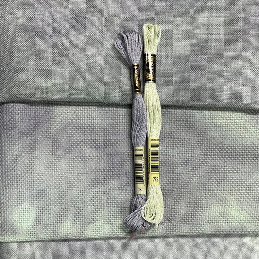 Squid Ink Linen by Barefoot Needleart