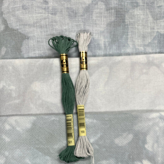 Witch's Sage Linen by Barefoot Needleart