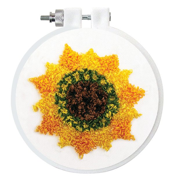 Sunflower Punch Needle Kit