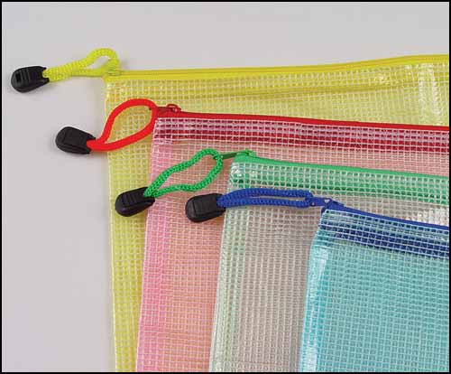 12"x17" Mesh Zipper Storage Bag