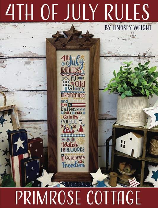 4th of July Rules By Primrose Cottage