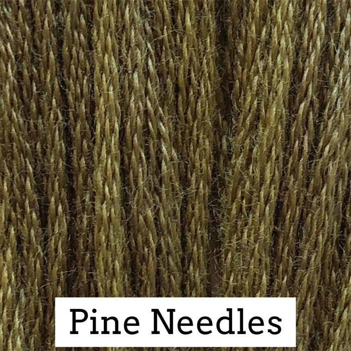 Classic Colorworks Embroidery Floss - Floss Pine Needles thru Zach Black