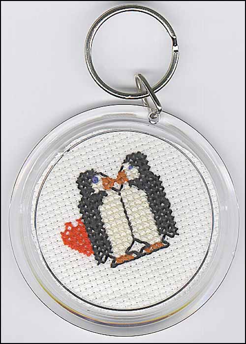 Acrylic Keychain, Floss Tag, or Ornament Tag
