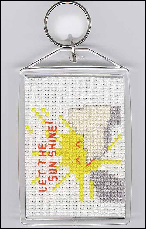 Acrylic Keychain, Floss Tag, or Ornament Tag