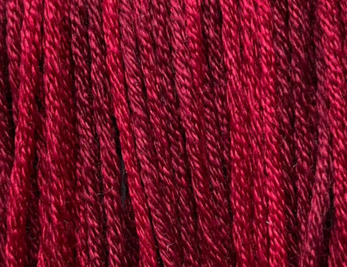 Belle Soie Stranded Silk Floss - 3 Alarm Fire thru Lasagne