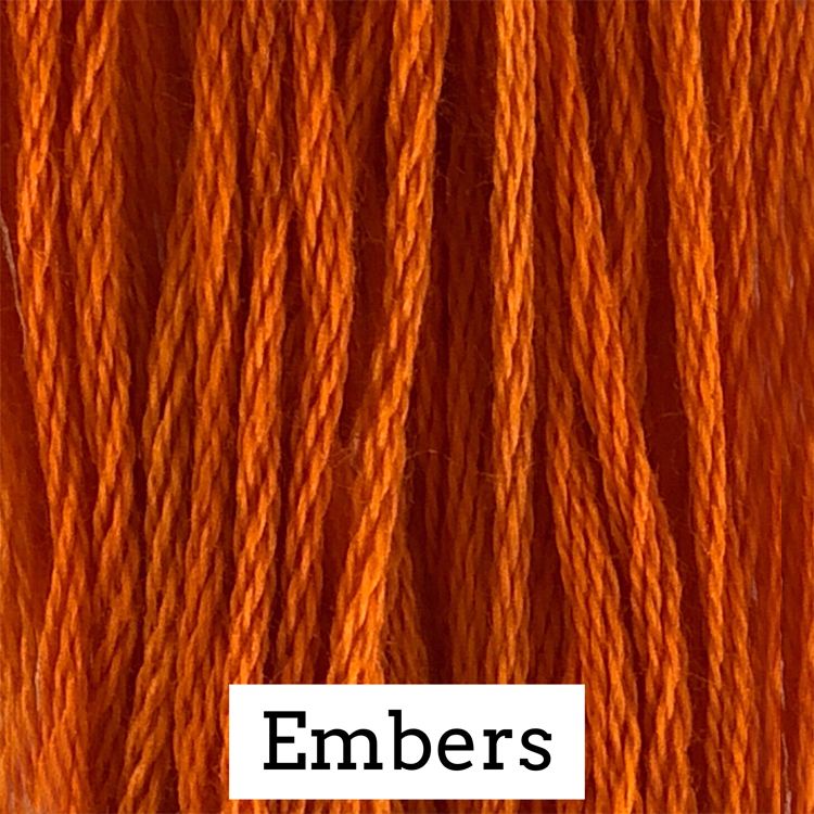 Classic Colorworks Embroidery Floss 12 Grain thru English Ivy