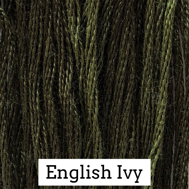 Classic Colorworks Embroidery Floss 12 Grain thru English Ivy