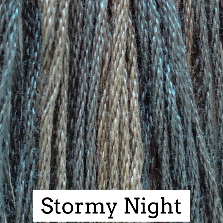 Classic Colorworks Embroidery Floss - Floss Pine Needles thru Zach Black
