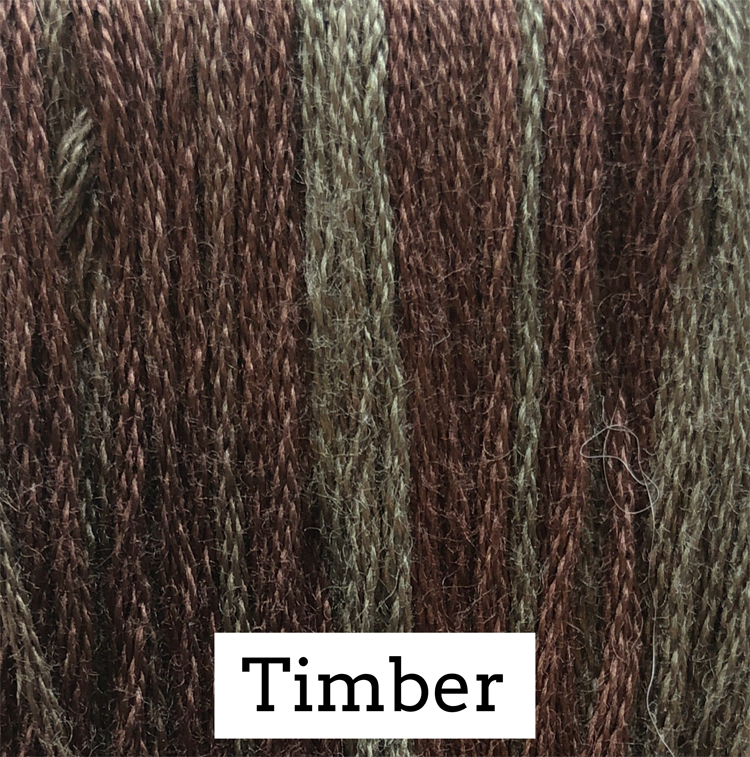 Classic Colorworks Embroidery Floss - Floss Pine Needles thru Zach Black