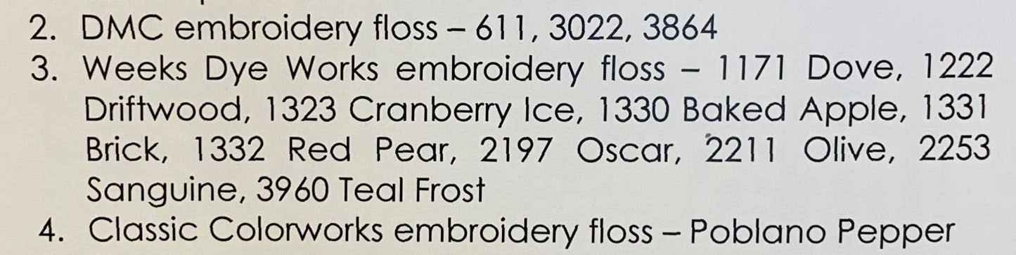 The Coleus and the Pear by With Thy Needle & Thread