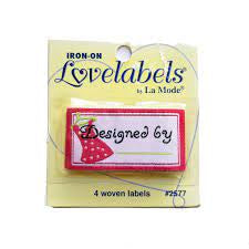 Iron-On Lovelables ‘Designed by ____’