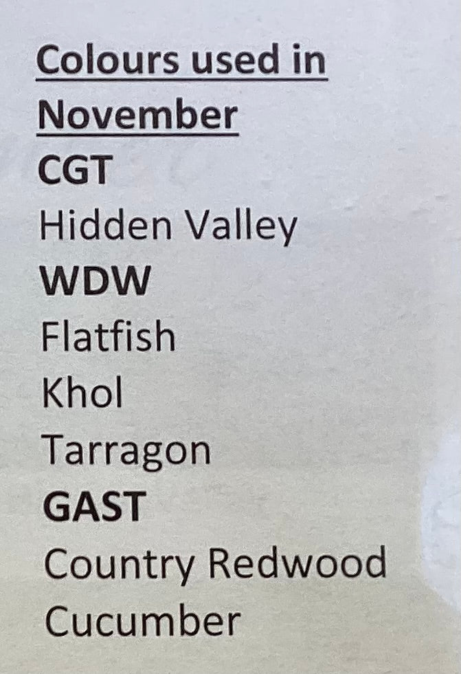 Letters from Mom - Monthly Letter: November by Jeannette Douglas Designs