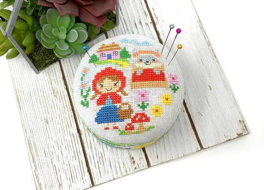 Little Red Riddinghood: Fairy Tale Pin Cushion by Tiny Modernist
