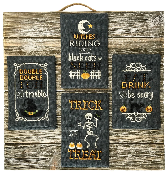 Halloween Signs by Tiny Modernist