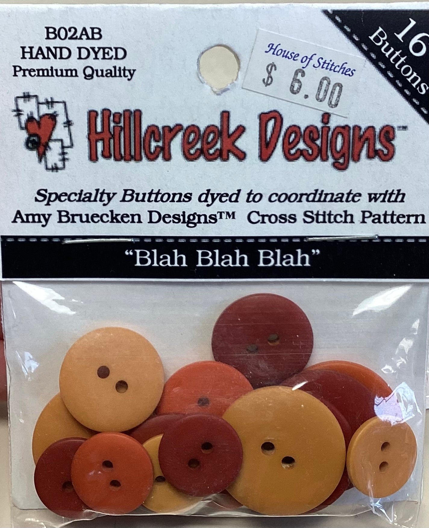 Blah Blah Blah Button Pack by Hillcreek Designs