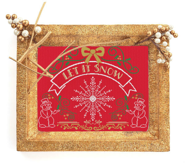 Let it Snow by Alessandra Adelaide Needleworks