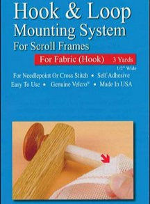 Hook & Loop Mounting System for Scroll Frames for Fabric (Hook)