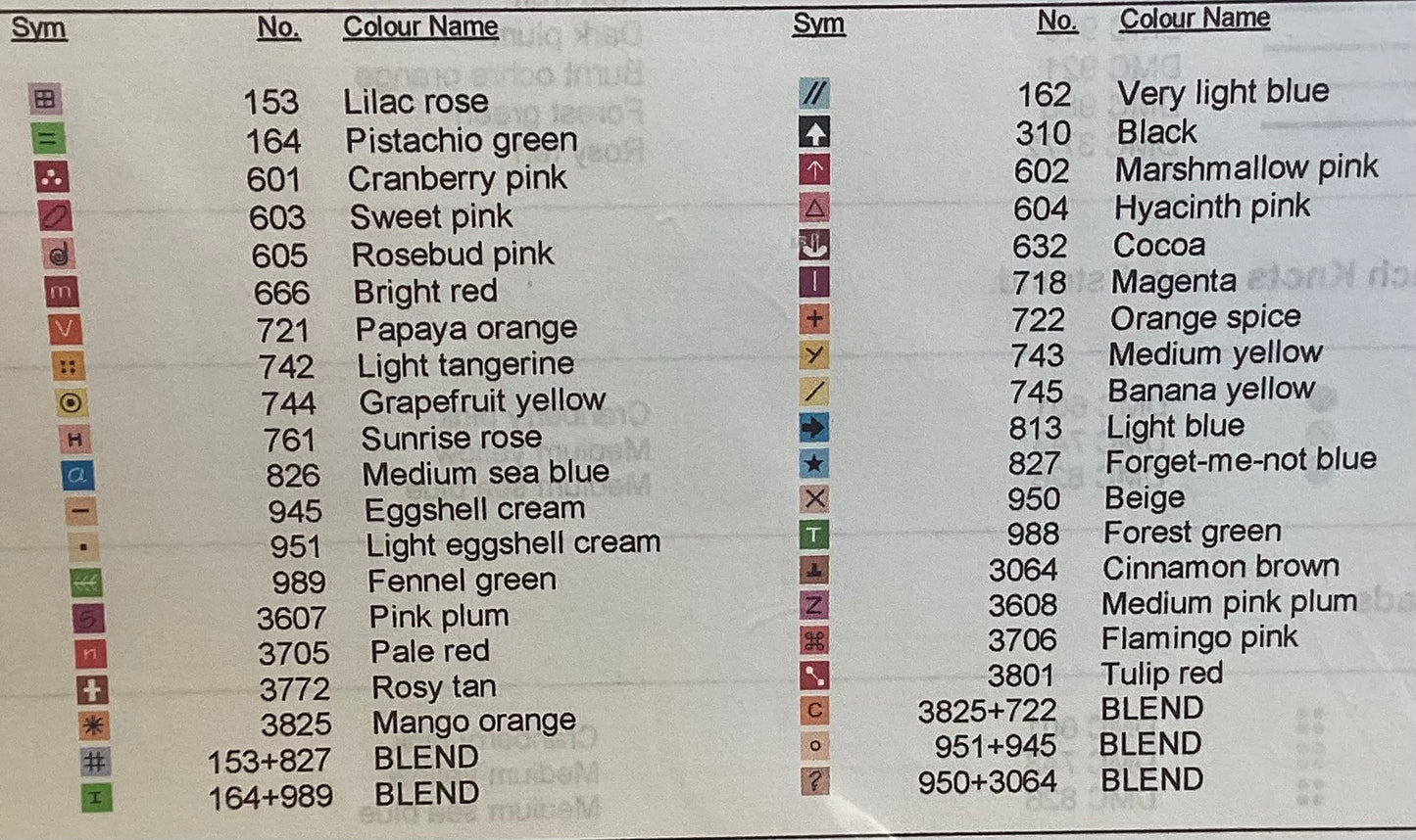 Dreaming in Color by Lena Lawson Needlearts