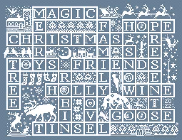 1 Down 3 Across by Long Dog Samplers