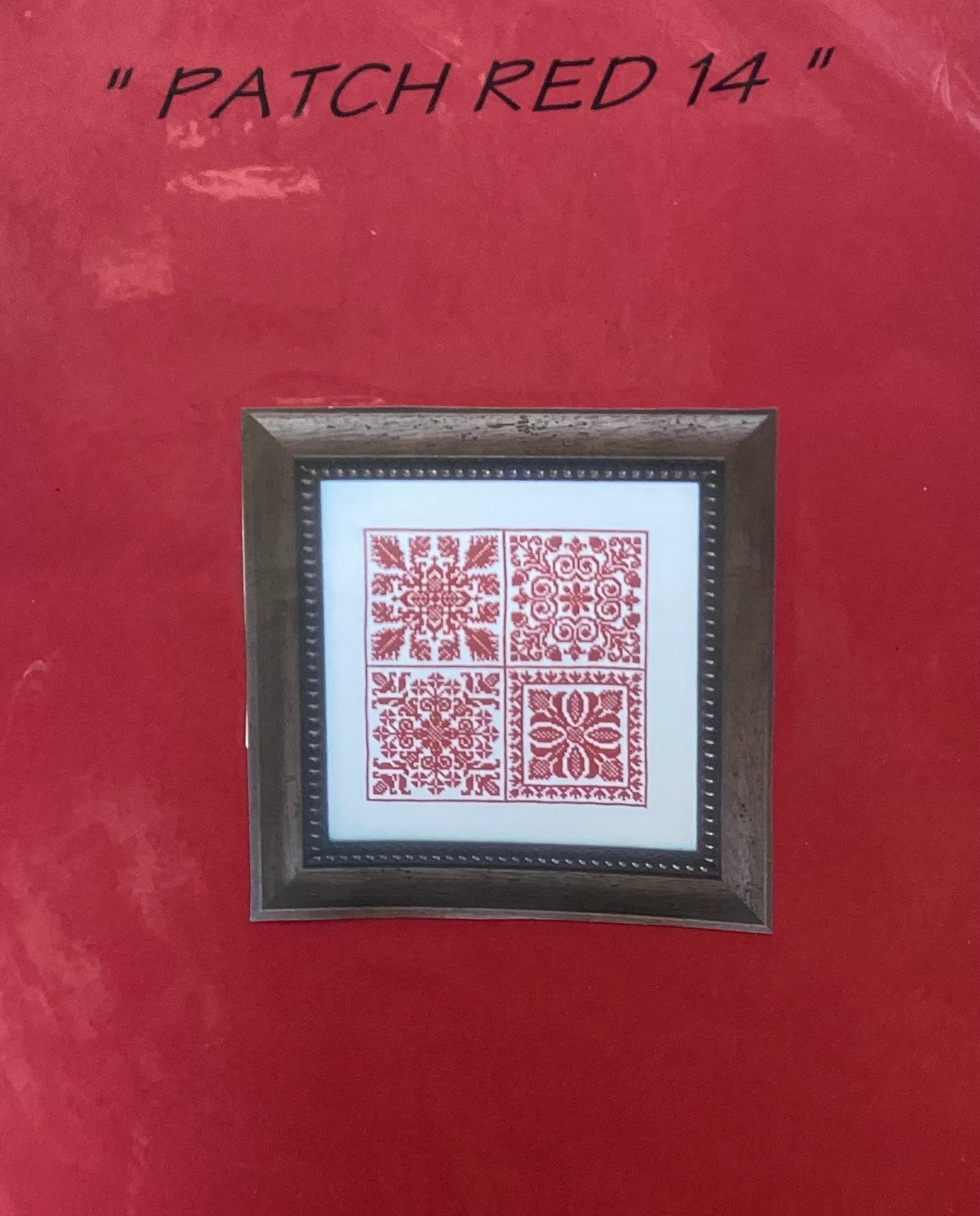 Patch Red 14 by Dessins DHC