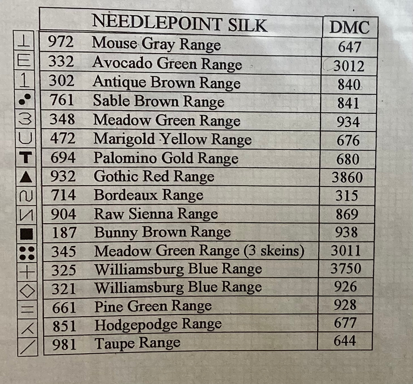 A Child’s Commandments by Hillside Samplings