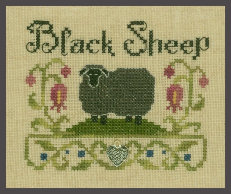 Black Sheep Kit by Elizabeth’s Needlework Designs
