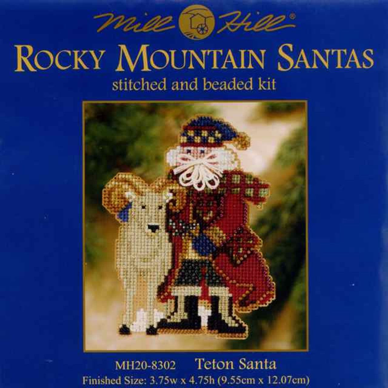 Rocky Mountain Santas: Teton Santa Kit by Mill Hill