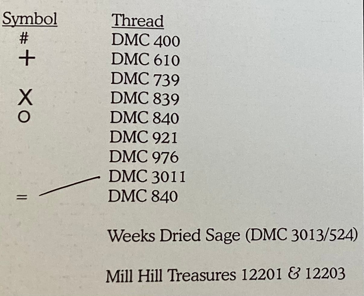 Autumn Leaves II by Elizabeth’s Needlework Designs