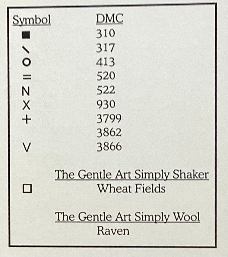 Baa Baa Black Sheep by Elizabeth’s Needlework Designs