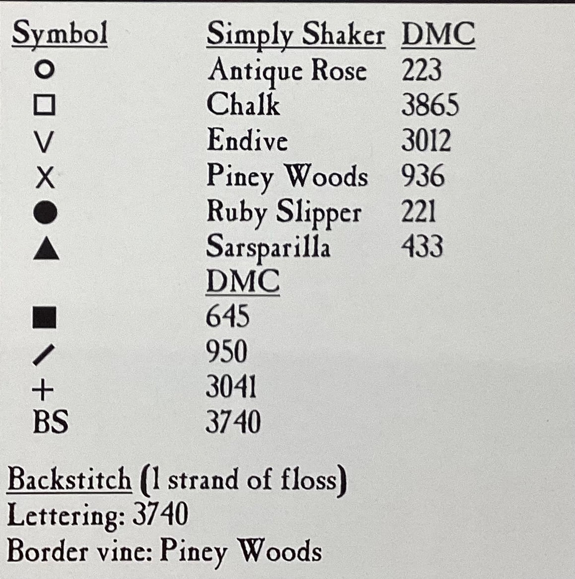 Gentle Lamb Sampler by Elizabeth’s Needlework Designs