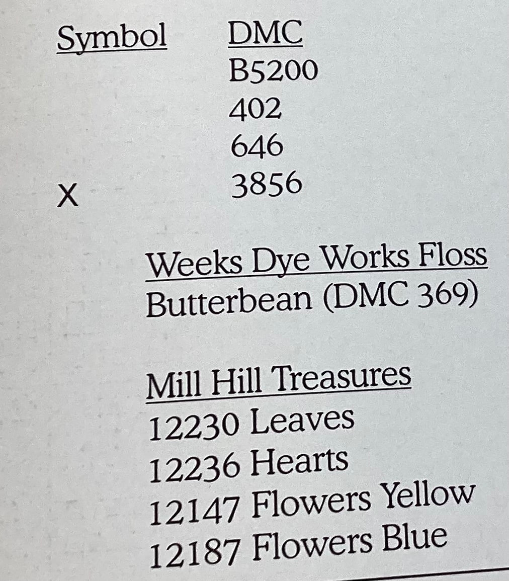 Inspirations Sampler by Elizabeth’s Needlework Designs