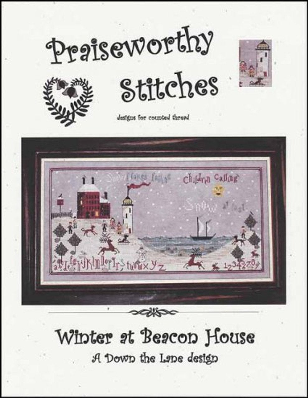 Winter at Beacon House by Praiseworthy Stitches