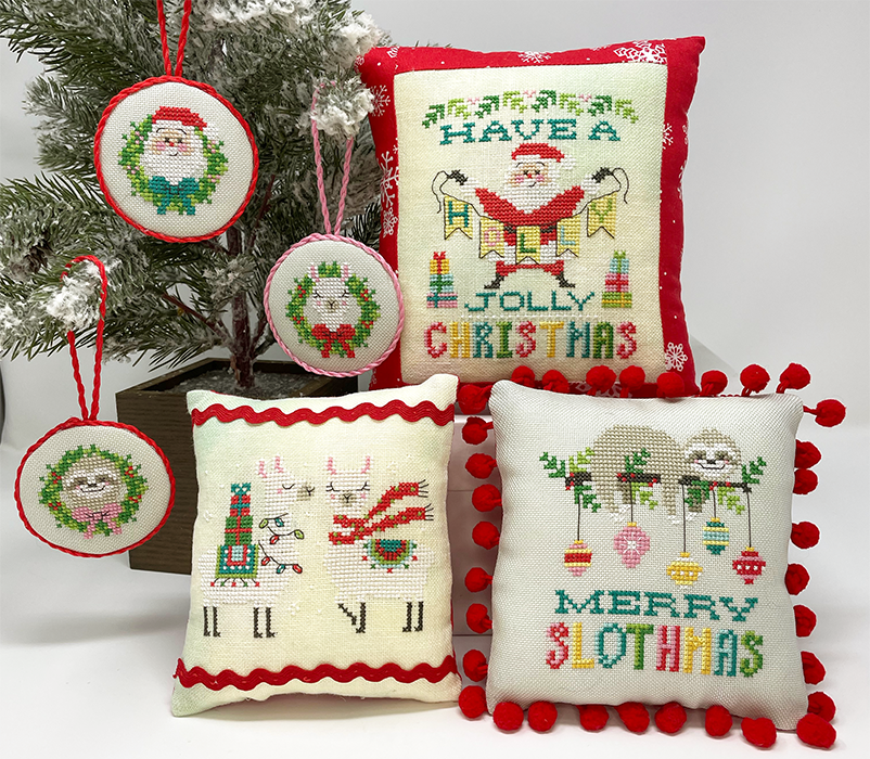 Santa and Friends by Tiny Modernist