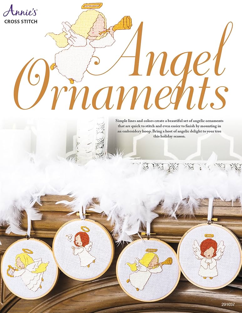 Angel Ornaments by Annie’s Cross Stitch