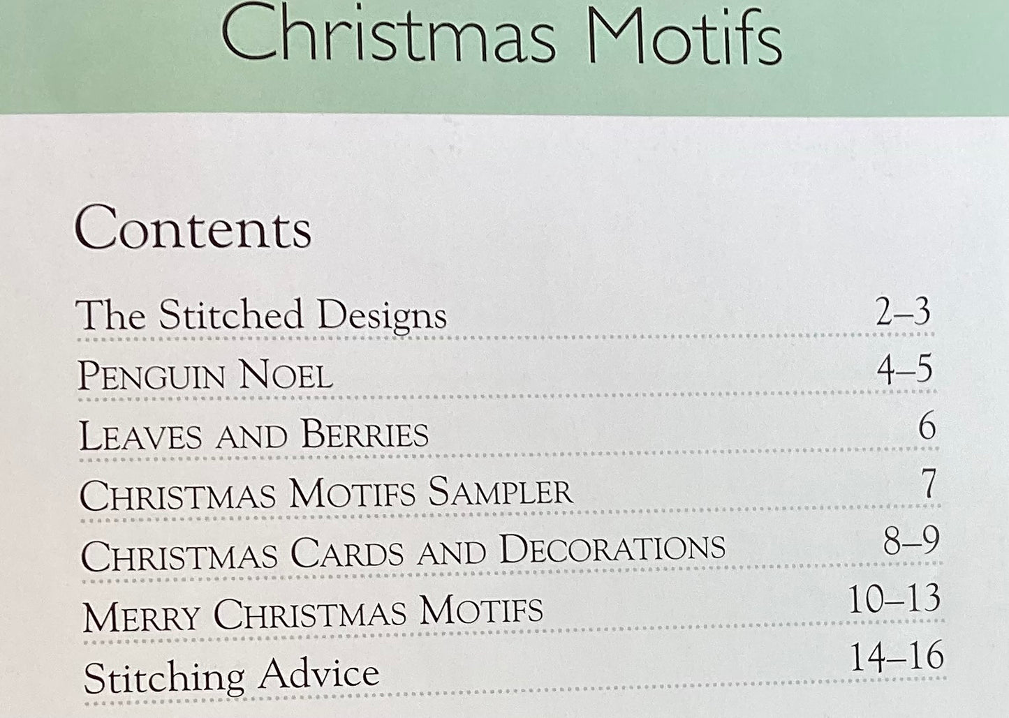 Christmas Motifs by David & Charles