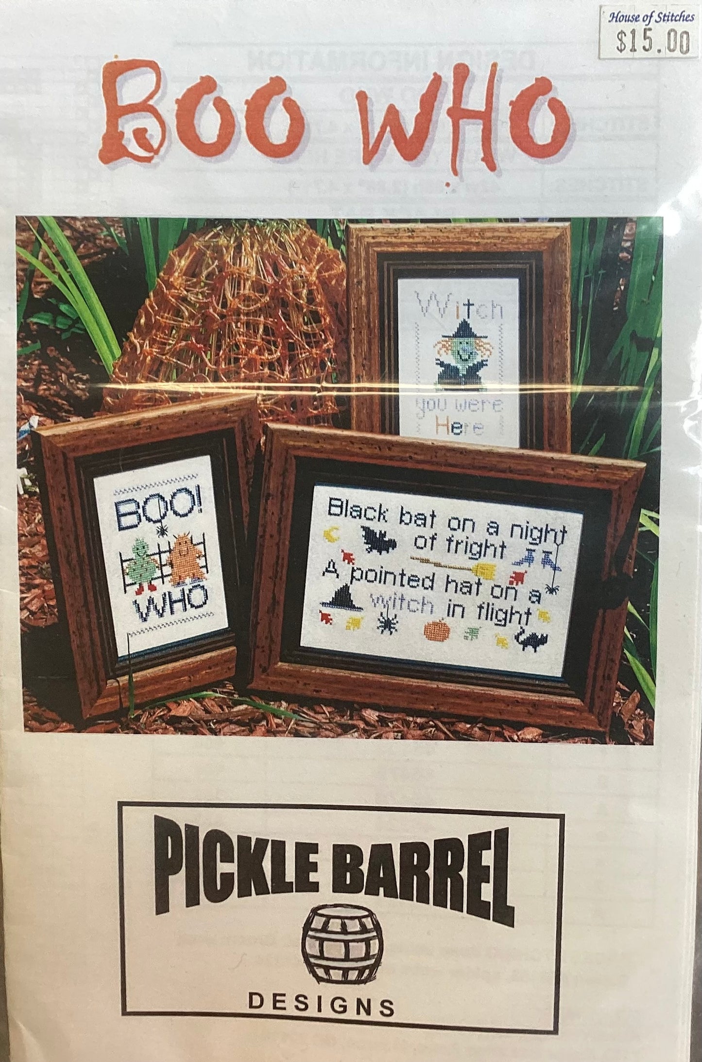 Boo Who by Pickle Barrel Designs