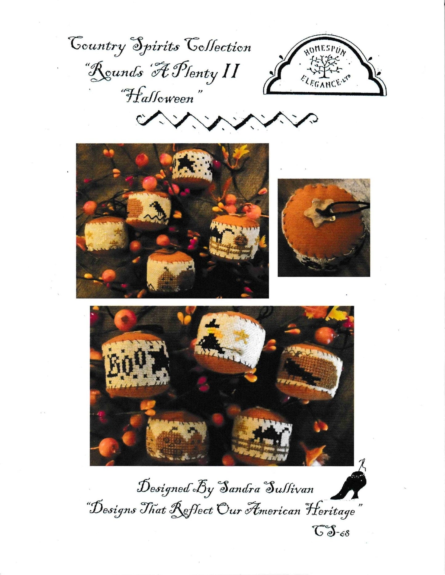 Rounds of Plenty II Halloween by Homespun Elegance