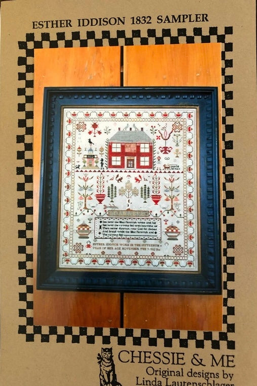Ester Iddison 1832 Sampler by Chessie & Me