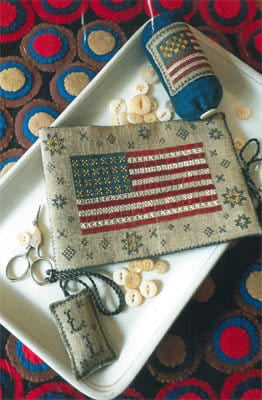 Flag of Glory Needle Book by Chessie & Me