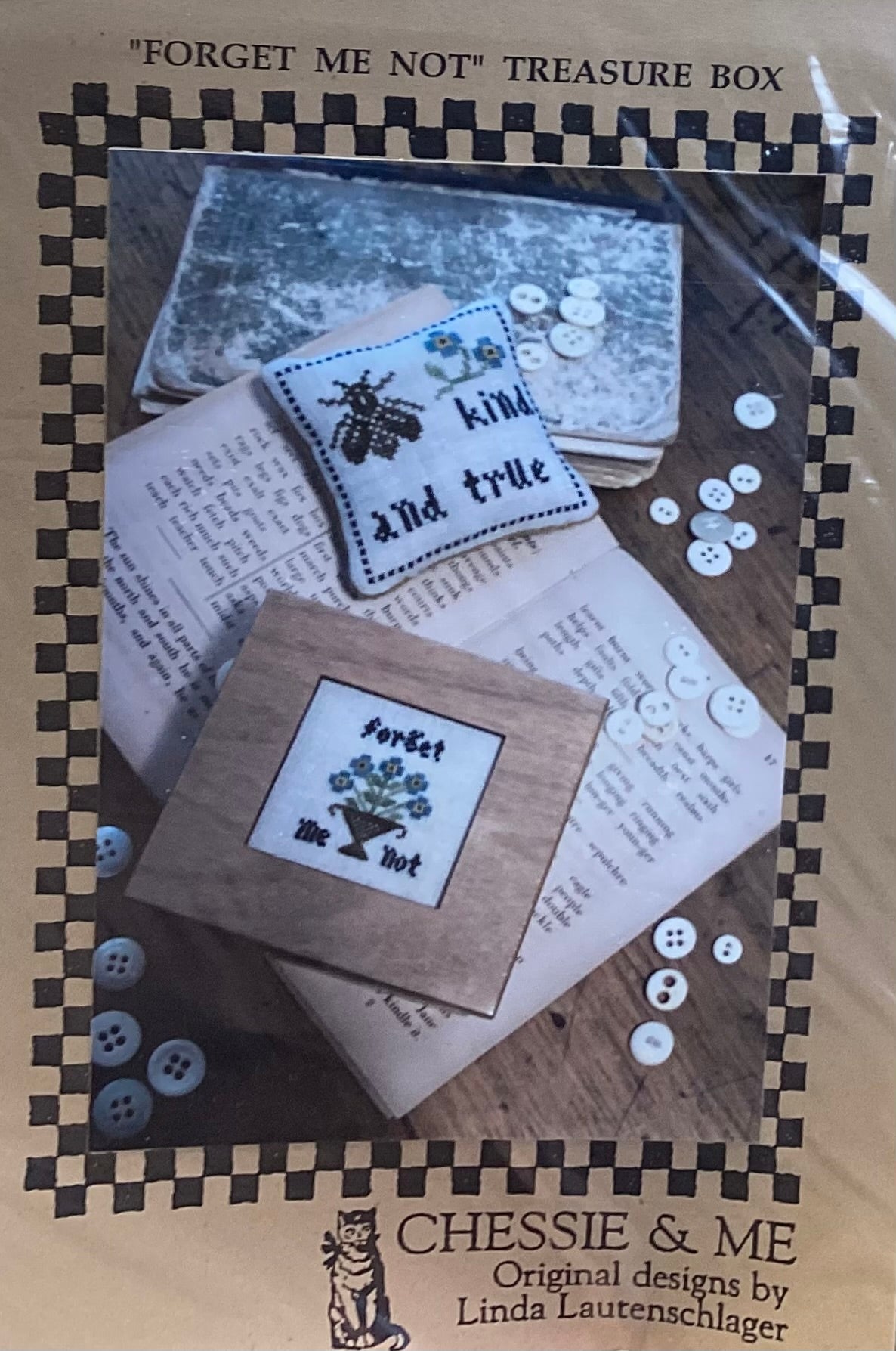 Forget Me Not Treasure Box by Chessie & Me
