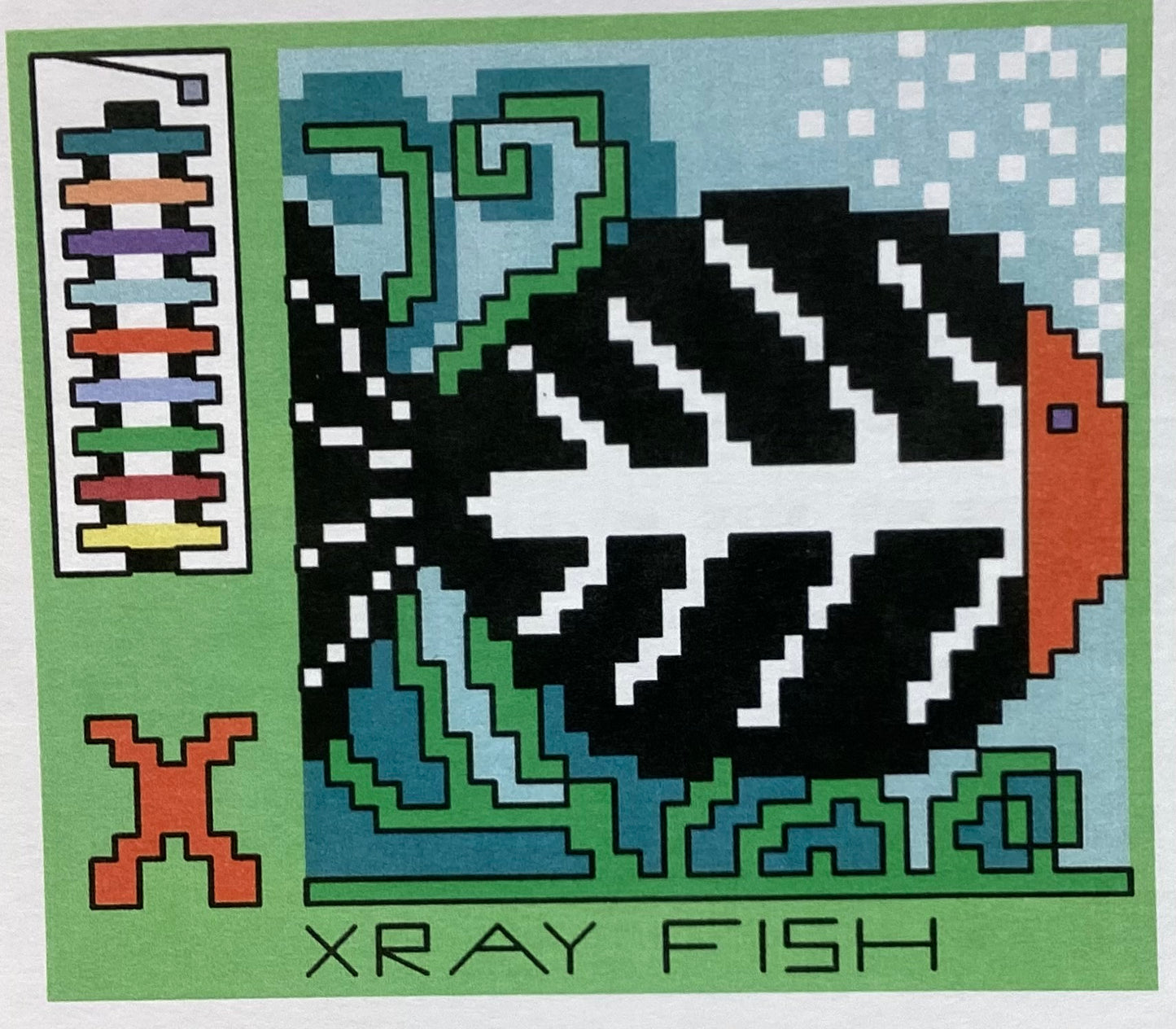 AlphaZoo ‘X’ by Amy Bruecken Designs