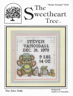 Tiny Tykes Teddy by The Sweetheart Tree