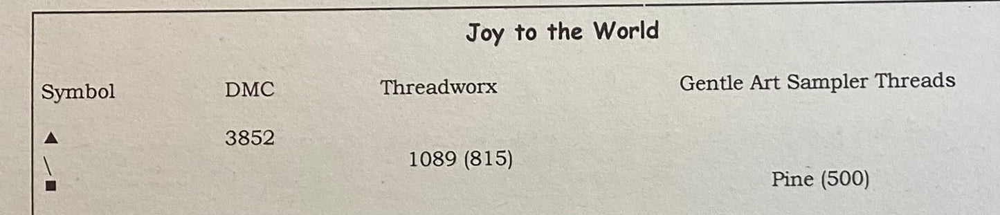 Joy to the World by Poppy Kreations