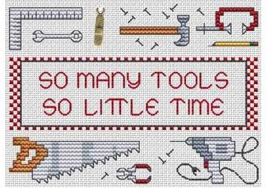So many tools… by Sue Hillis Designs