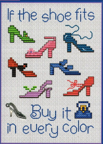If the Shoe Fits… by Sue Hillis Designs