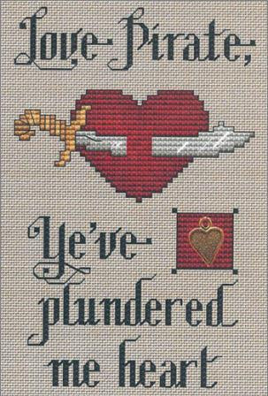 Love Pirates by Sue Hillis Designs