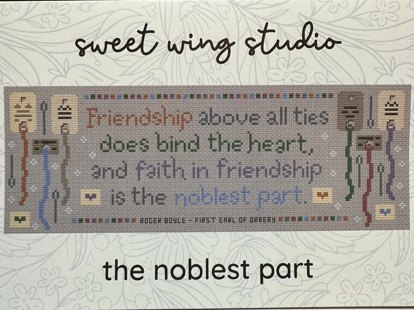 The Noblest Part by Sweet Wing Studio