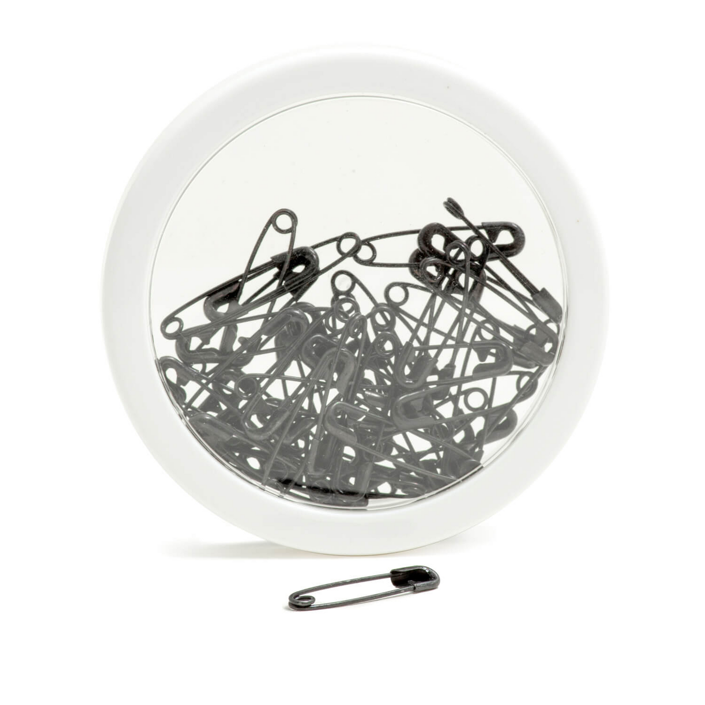 Small Black Safety Pins