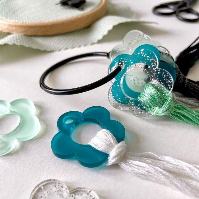 Acrylic Thread Drops